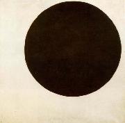 Kazimir Malevich Black Circle, signed 1913 painting
